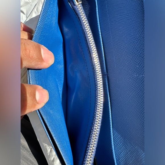 Blue Prada Bifold Wallet - Picture 15 of 16